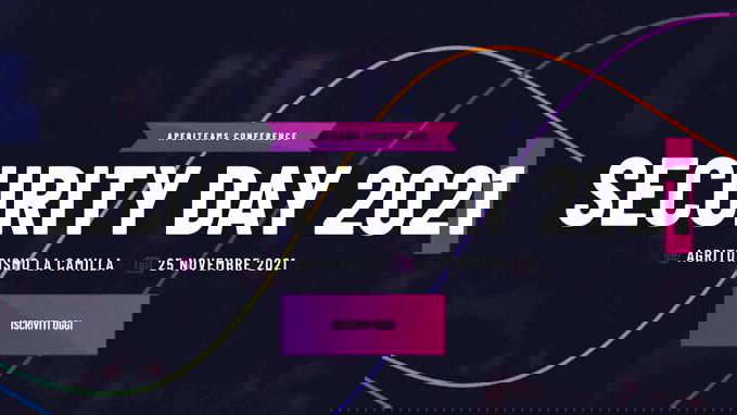 Immagine di Inside Technologies organizza il primo AperiTeams Conference Security Day