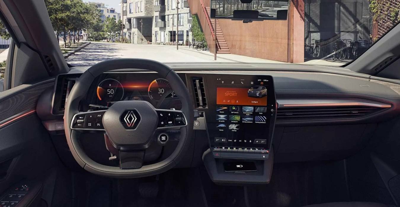 Immagine di Su Renault Megane E-Tech debutta il nuovo infotainment futuristico di LG