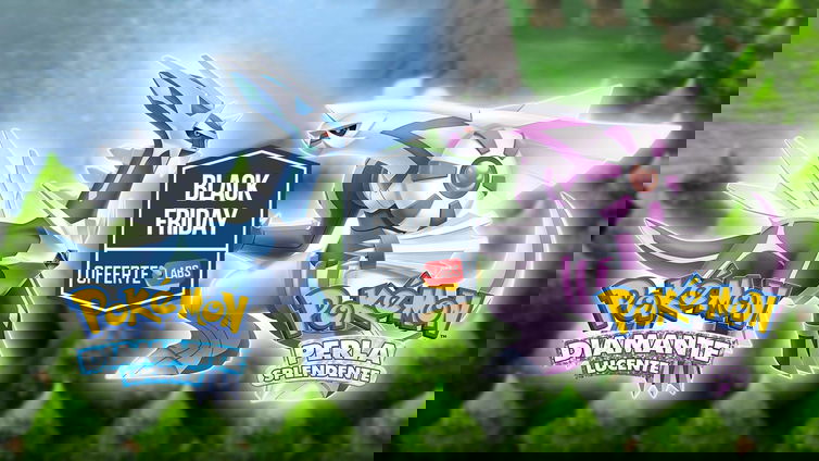 Immagine di Pokémon Diamante Lucente e Pokémon Perla Splendente già in sconto per il Black Friday!