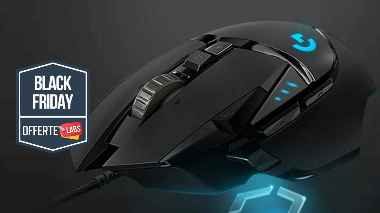 Immagine di Incredibile Amazon: Logitech G502 Hero con quasi il 60% di sconto per il Black Friday 2021!