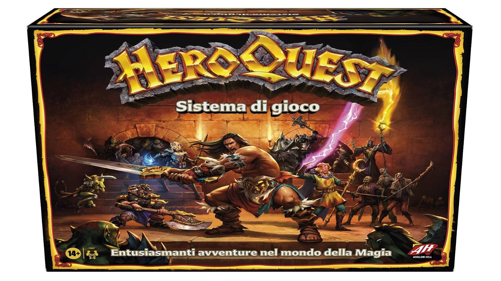 Immagine di Dove acquistare HeroQuest, la nuova edizione italiana Hasbro