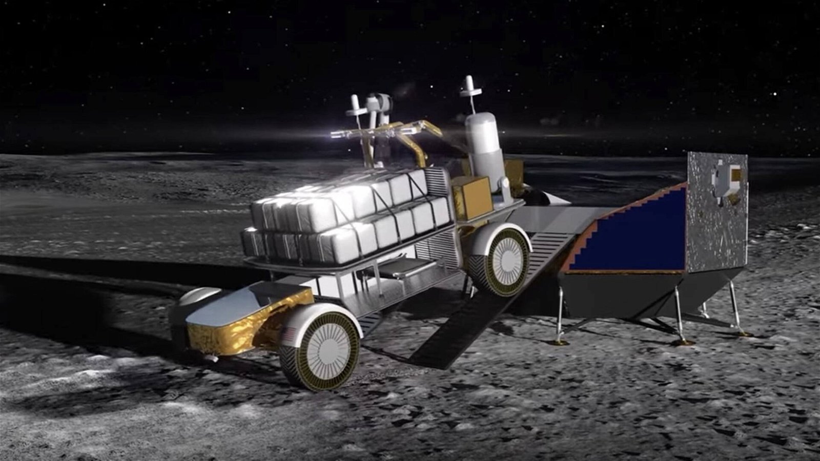Immagine di Il nuovo rover lunare NASA VIPER alla prova sulla sabbia