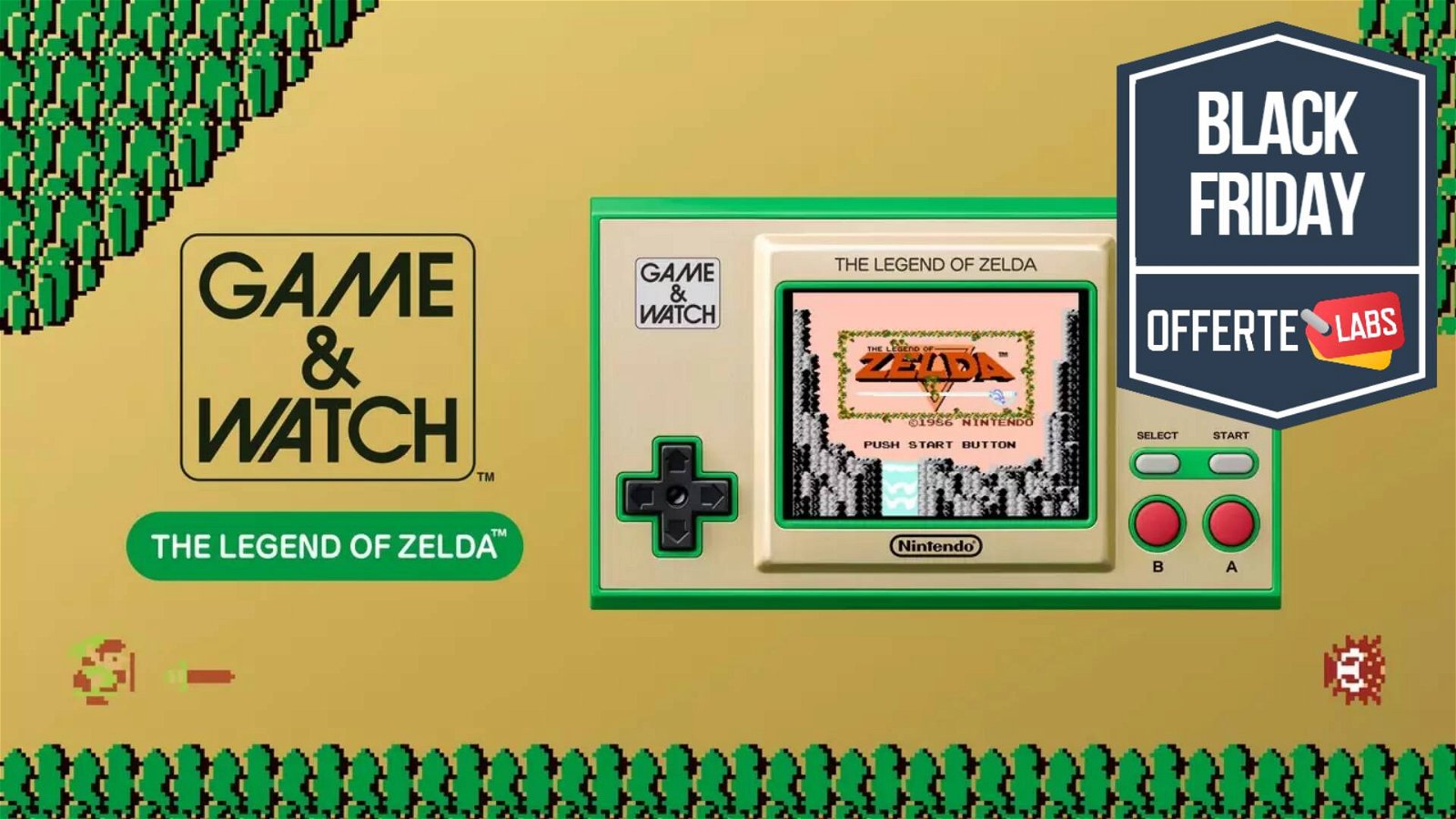 Immagine di Game &amp; Watch Zelda è già in sconto su Amazon! Da non perdere!