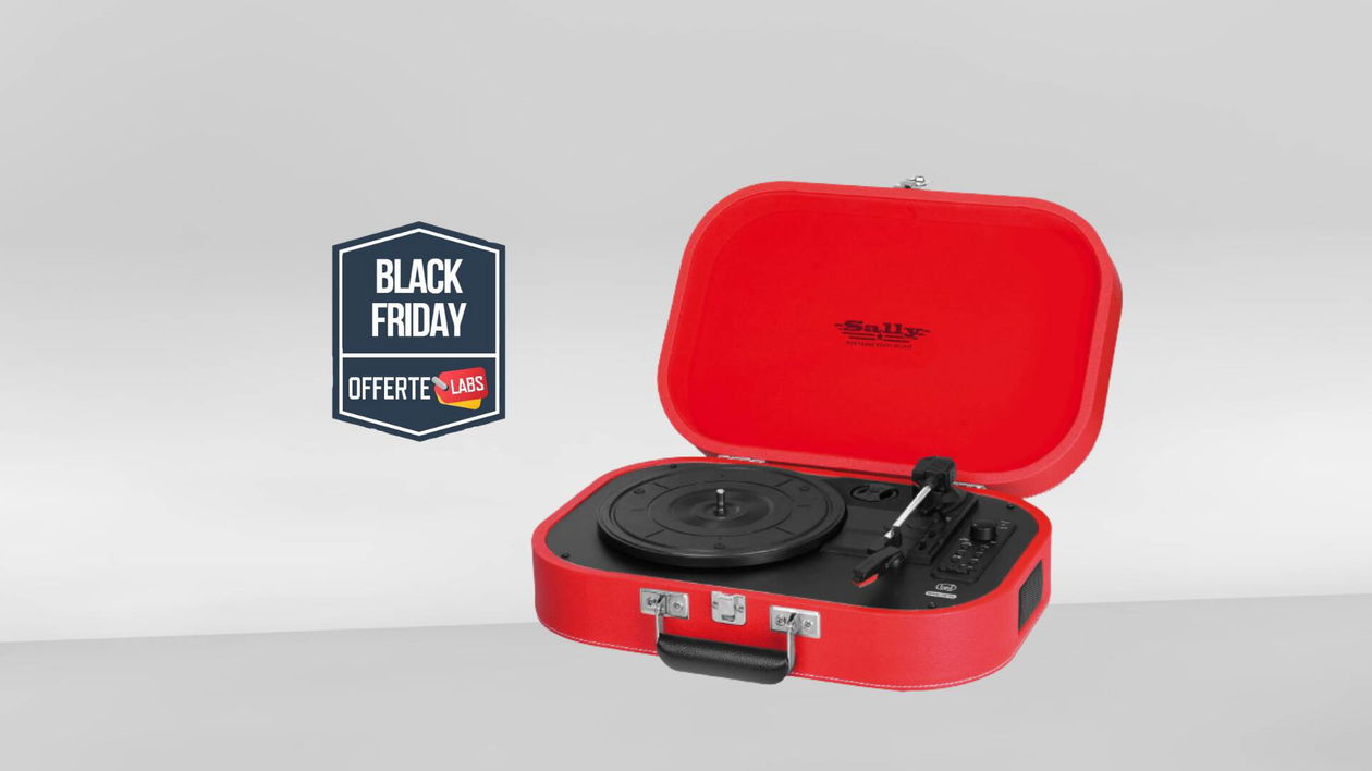 Immagine di Questo giradischi portatile in valigetta è spettacolare! 3 colori disponibili, e meno di 80€ su Amazon!