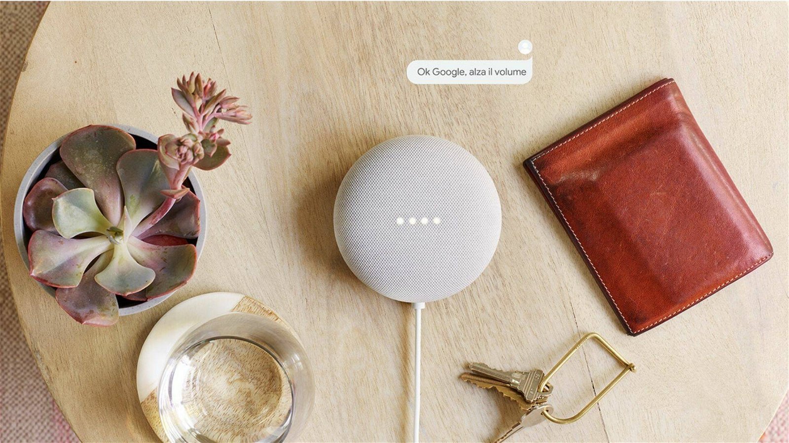 Immagine di Google Nest Mini: piccolo e versatile, ti aiuta come Alexa