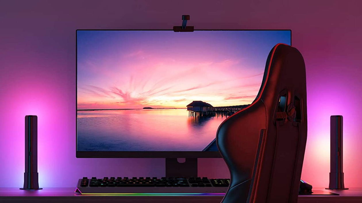 Immagine di Kit di 2 lightbar smart: si regolano da sole, ottime per il gaming, con sconto del 15%!