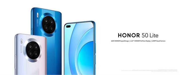 Immagine di Honor 50 Lite è ufficiale: ha una batteria super (e non solo)