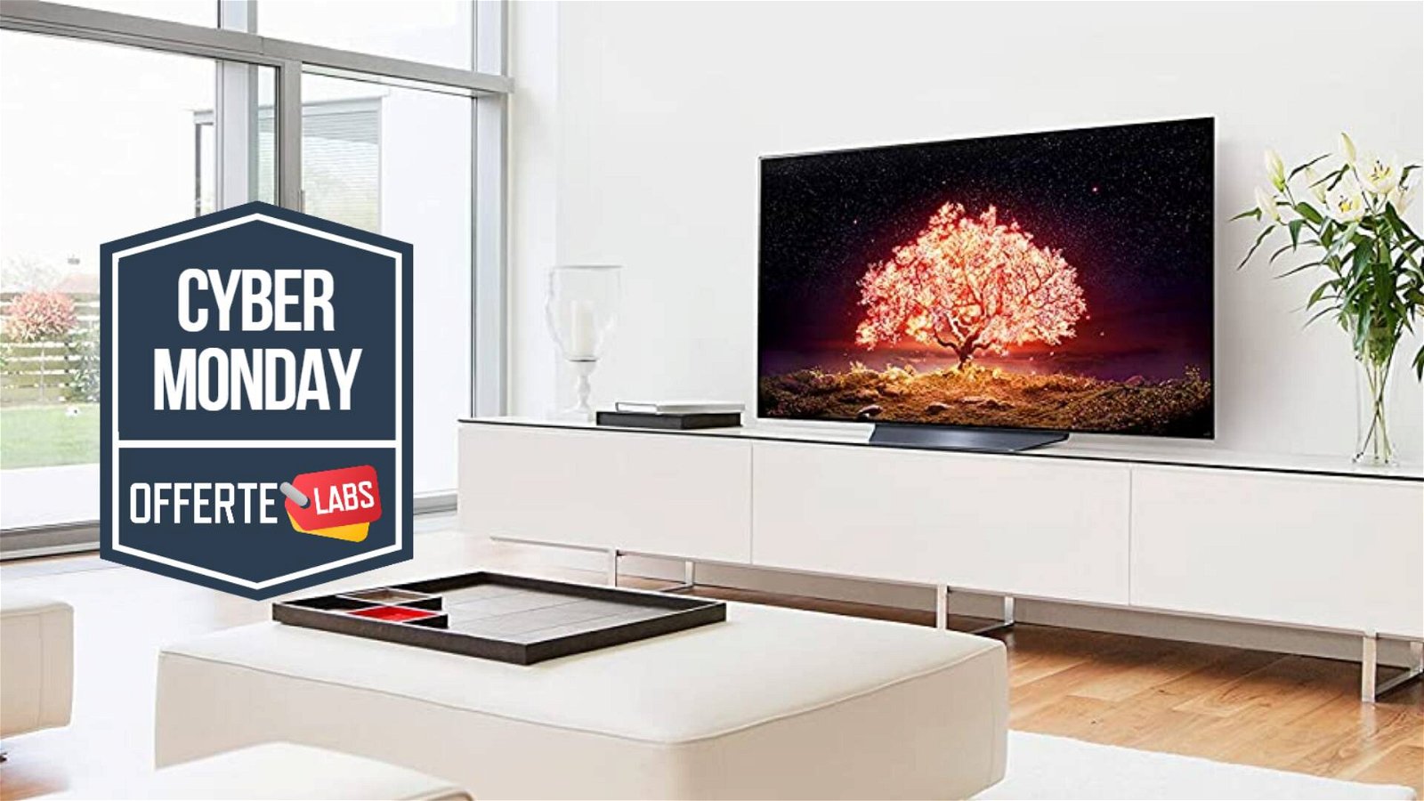 Immagine di Cyber Monday Amazon: questa è la smart TV da acquistare! 55 pollici, OLED, a meno di 1000€!