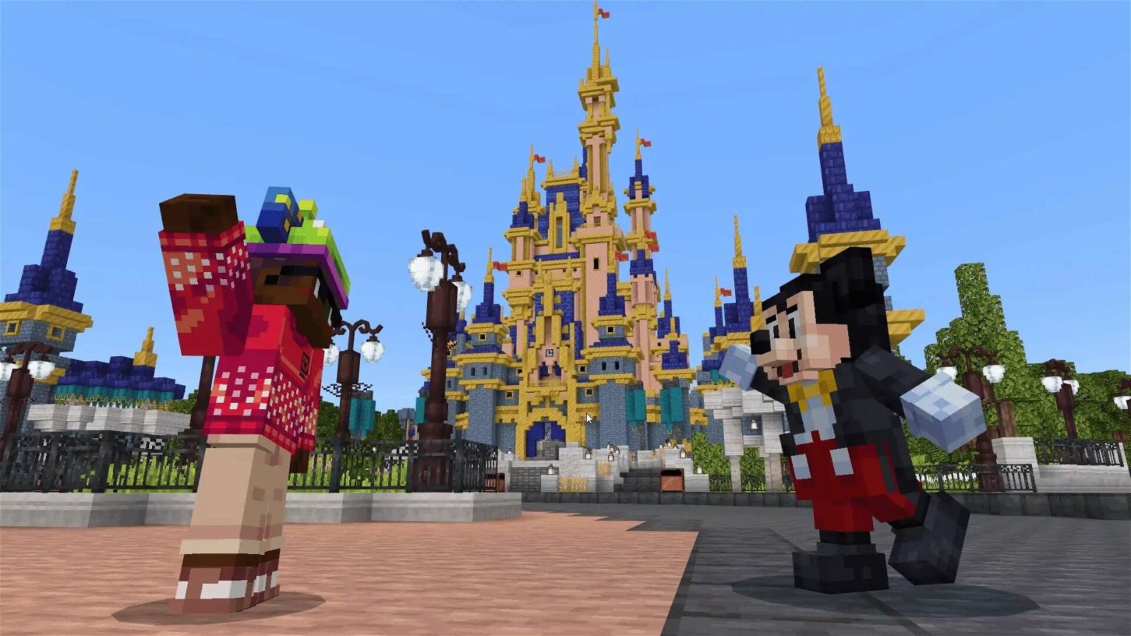 Immagine di Minecraft ci porta a Disney World in questo magico DLC, trailer e dettagli