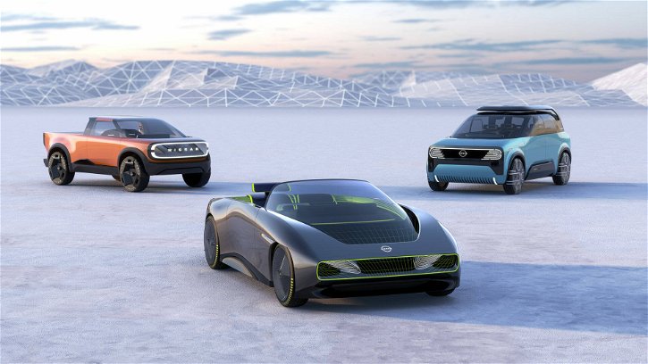 Immagine di Nissan accelera sull'elettrico con il piano Ambition 2030