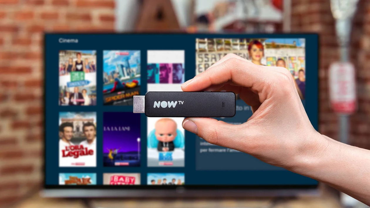 Immagine di NOW Smart Stick con 1 mese di sport incluso a meno di 20€! E la TV diventa smart!