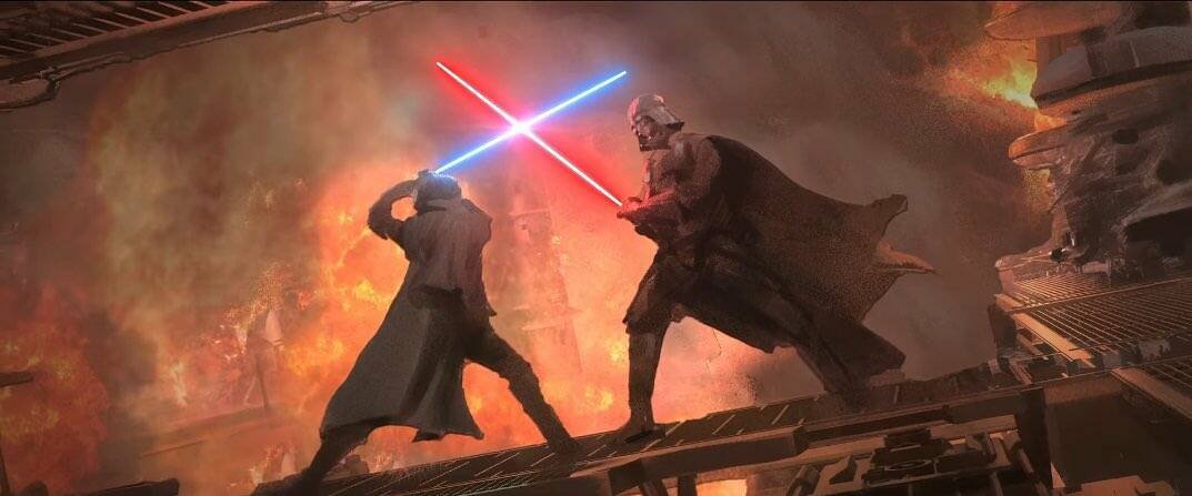 Immagine di Una scena di Obi-Wan Kenobi è stata paragonata a Batman v Superman