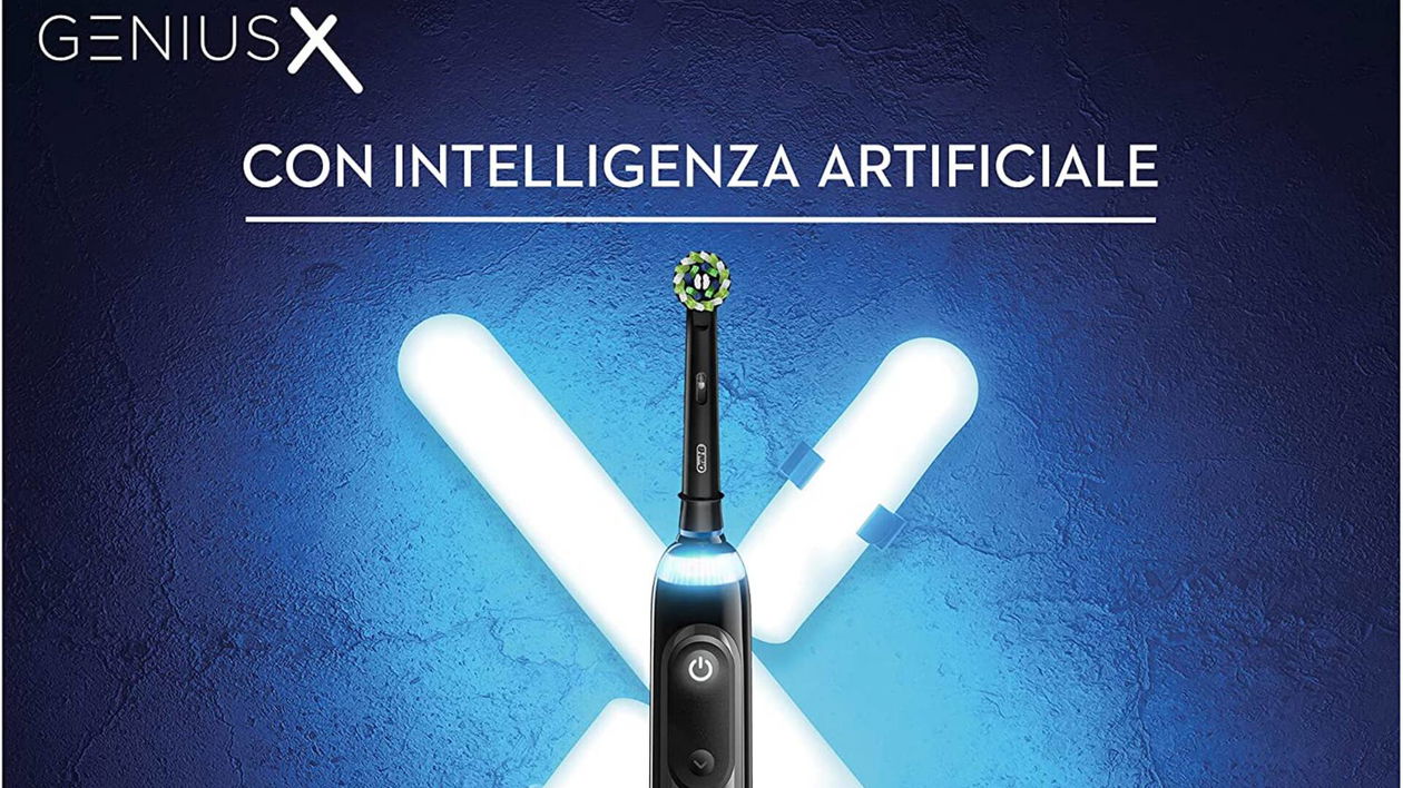 Immagine di Oral-B Genius X: spazzolino elettrico super tech in sconto di 100€!