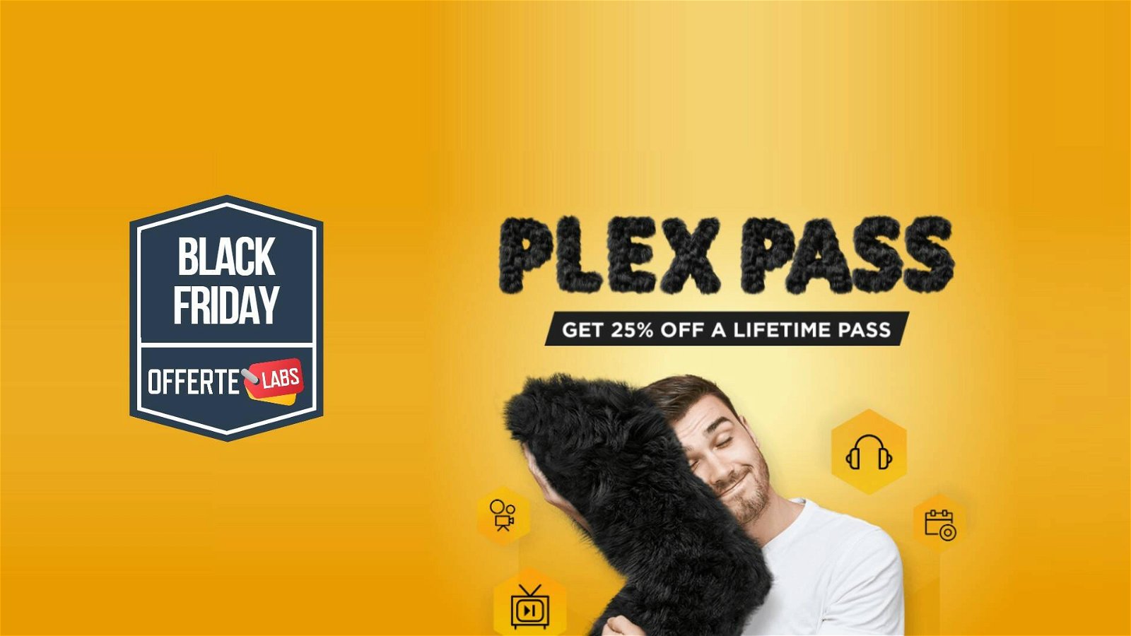 Immagine di Plex Pass: abbonamento a vita a soli 89€!