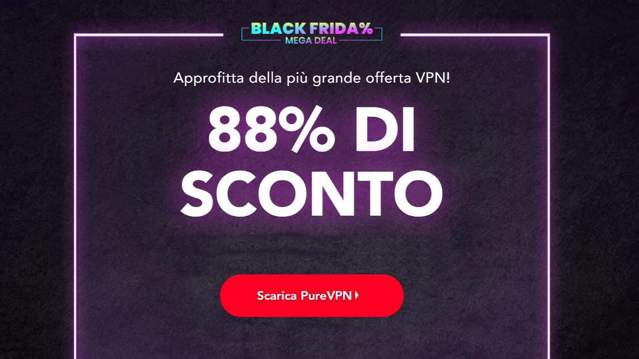 Immagine di Folle offerta da PureVPN: 88% di sconto sul piano da 5 anni!