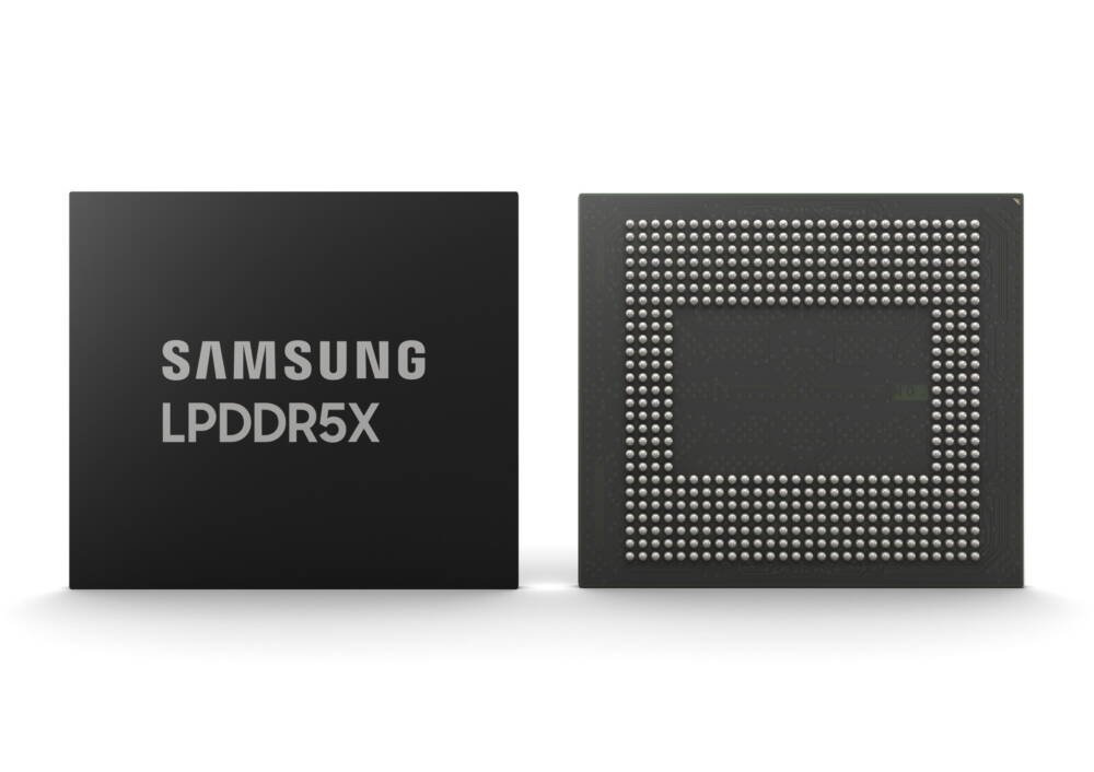 Immagine di Samsung annuncia le prime LPDDR5X, prestazioni da record per le nuove DRAM