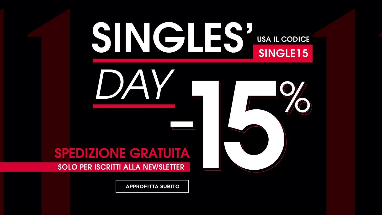 Immagine di Singles Day Carpisa, 15% di sconto con questo coupon