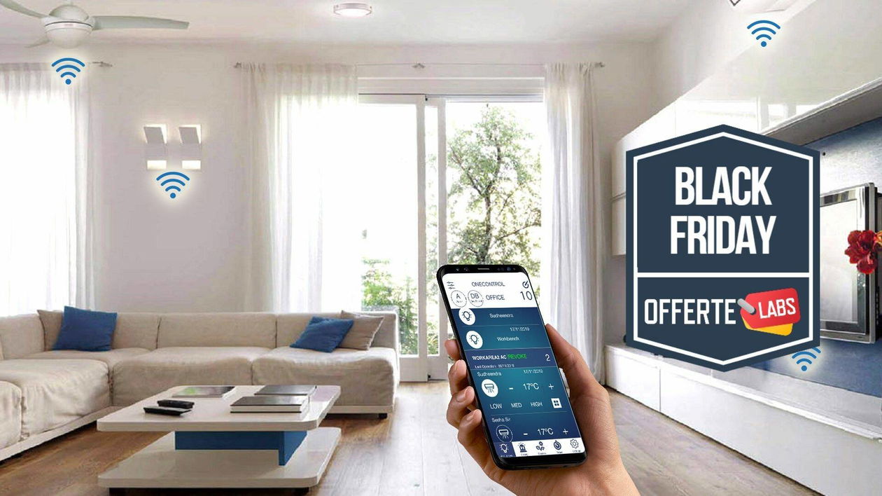 Immagine di Black Friday Amazon: sconti fino al 50% su tanti prodotti per la tua smart home!