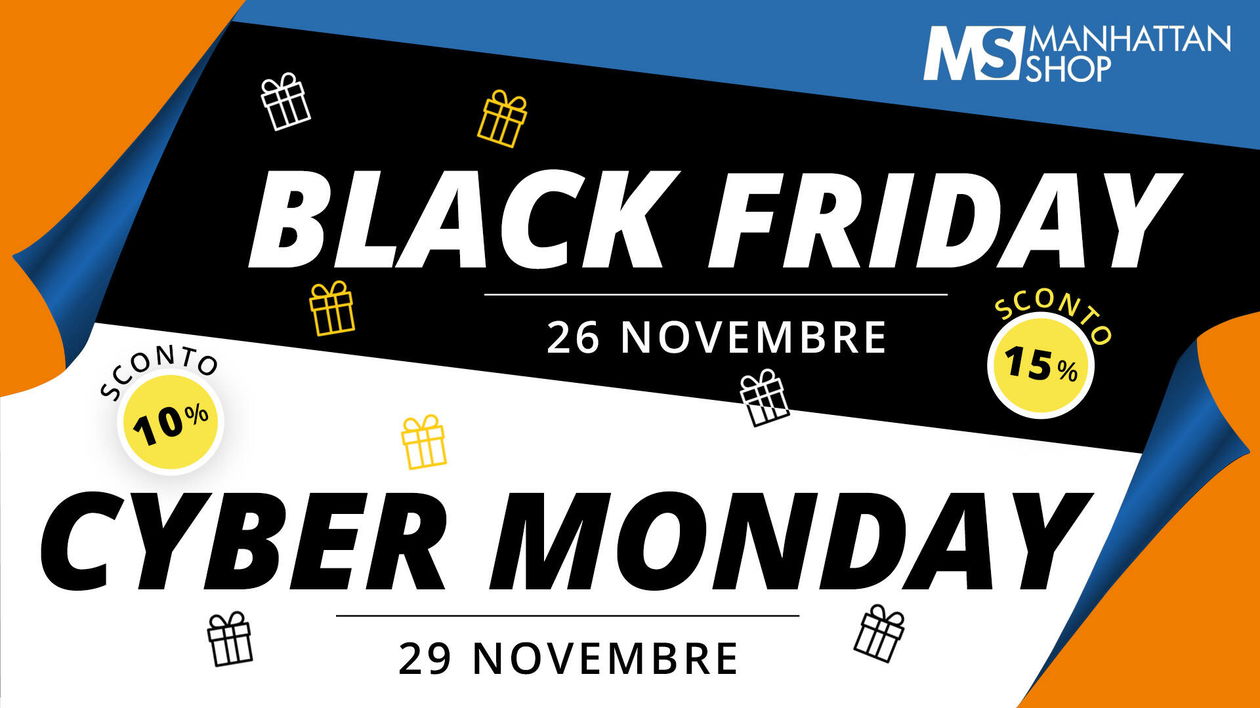 Immagine di Decoder DVB-T2 a meno di 40€? È solo una delle tante offerte Cyber Monday di ManhattanShop!