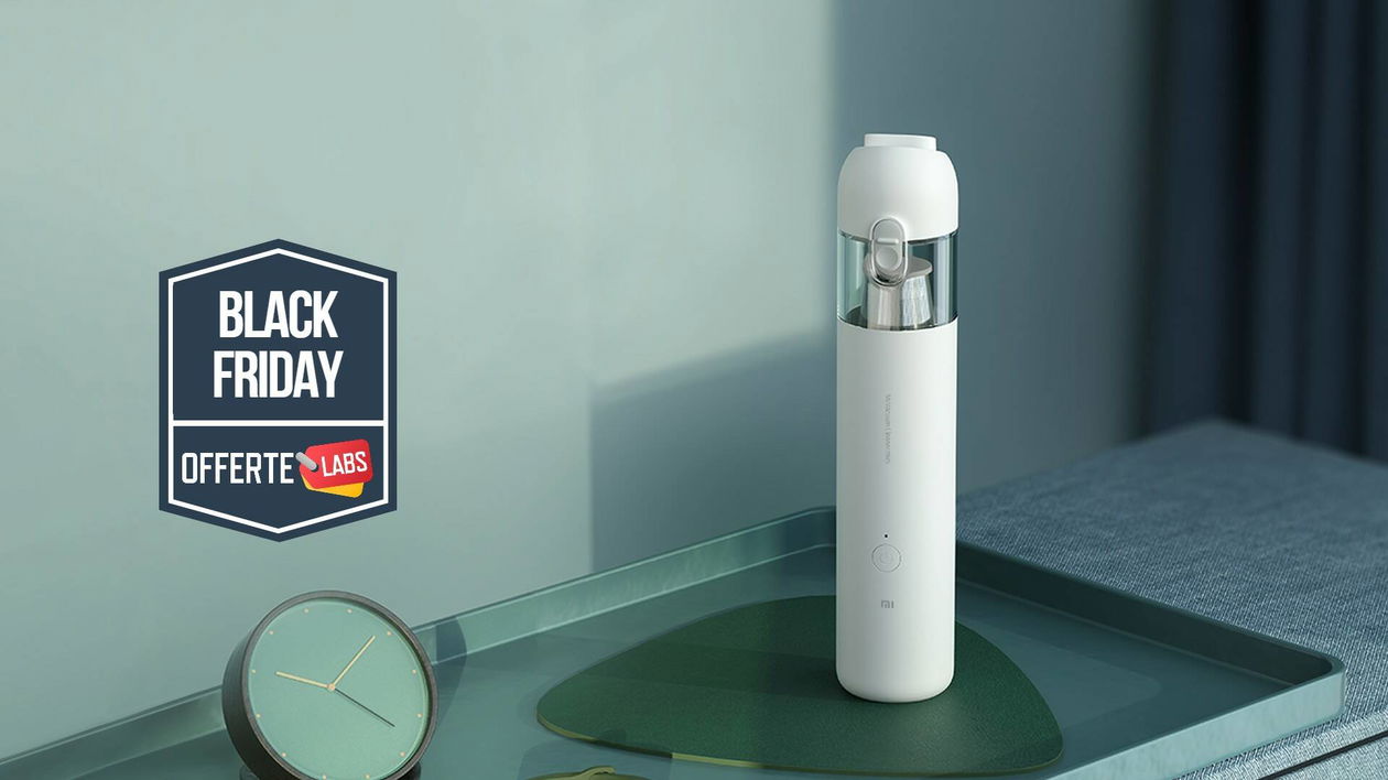 Immagine di Questo aspirapolvere portatile Xiaomi è perfetto per l'auto, e costa meno di 38€!