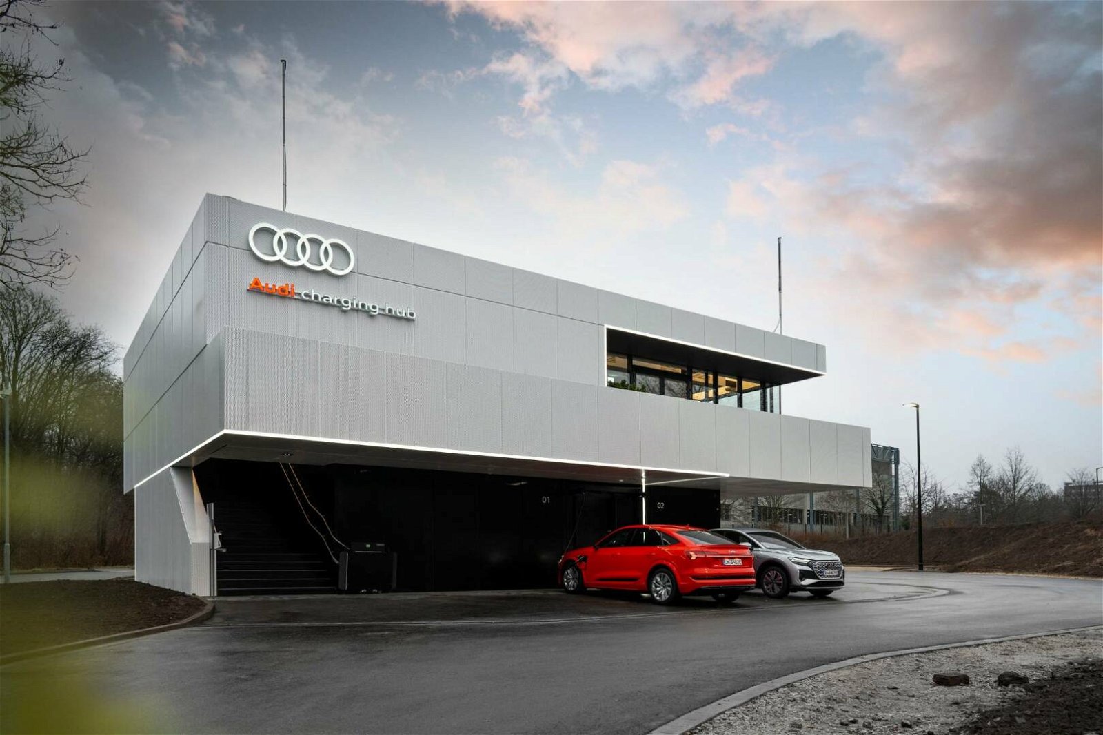 Immagine di Inaugurato il primo Audi Charging Hub a Norimberga