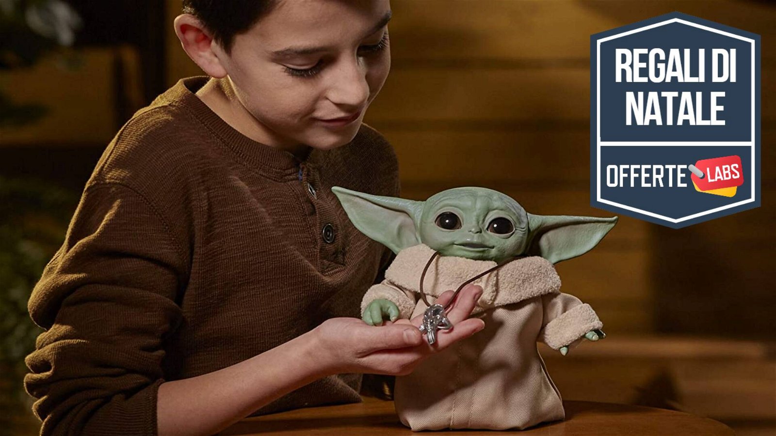 Immagine di Baby Yoda animato: il giocattolo più carino dell'universo, in sconto su Amazon!