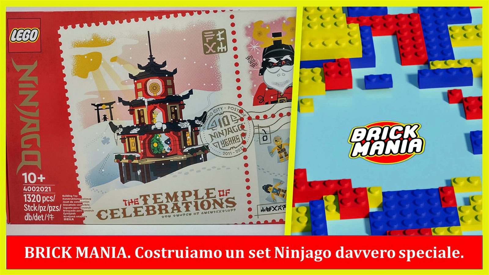 Immagine di BRICK MANIA. Costruiamo insieme il Tempio delle Celebrazioni Ninjago!