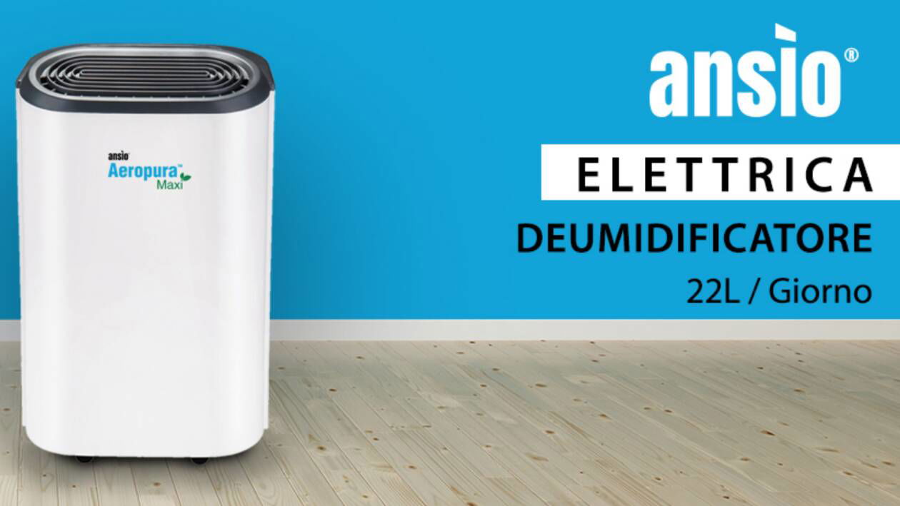 Immagine di Questo deumidificatore è eccezionale, ed è in sconto su Amazon di 175€! Assurdo!