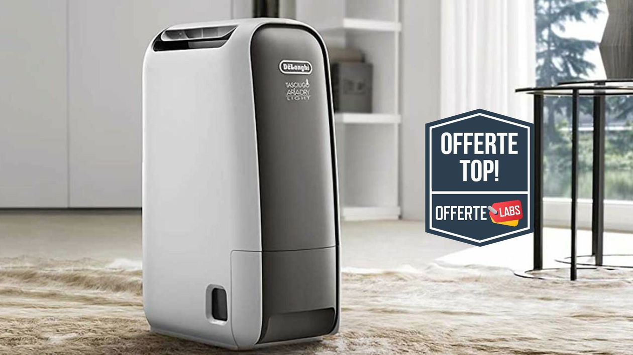 Immagine di Deumidificatore Tasciugo De'Longhi scontato di oltre 100€! Imperdibile!
