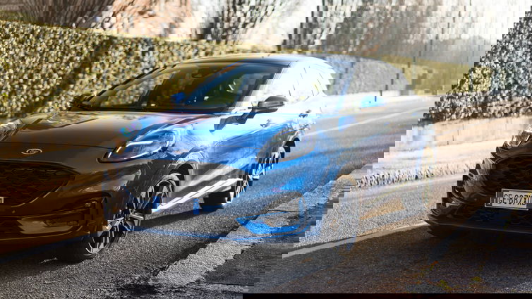 Immagine di Ford Puma, la versione elettrica arriverà nel 2024