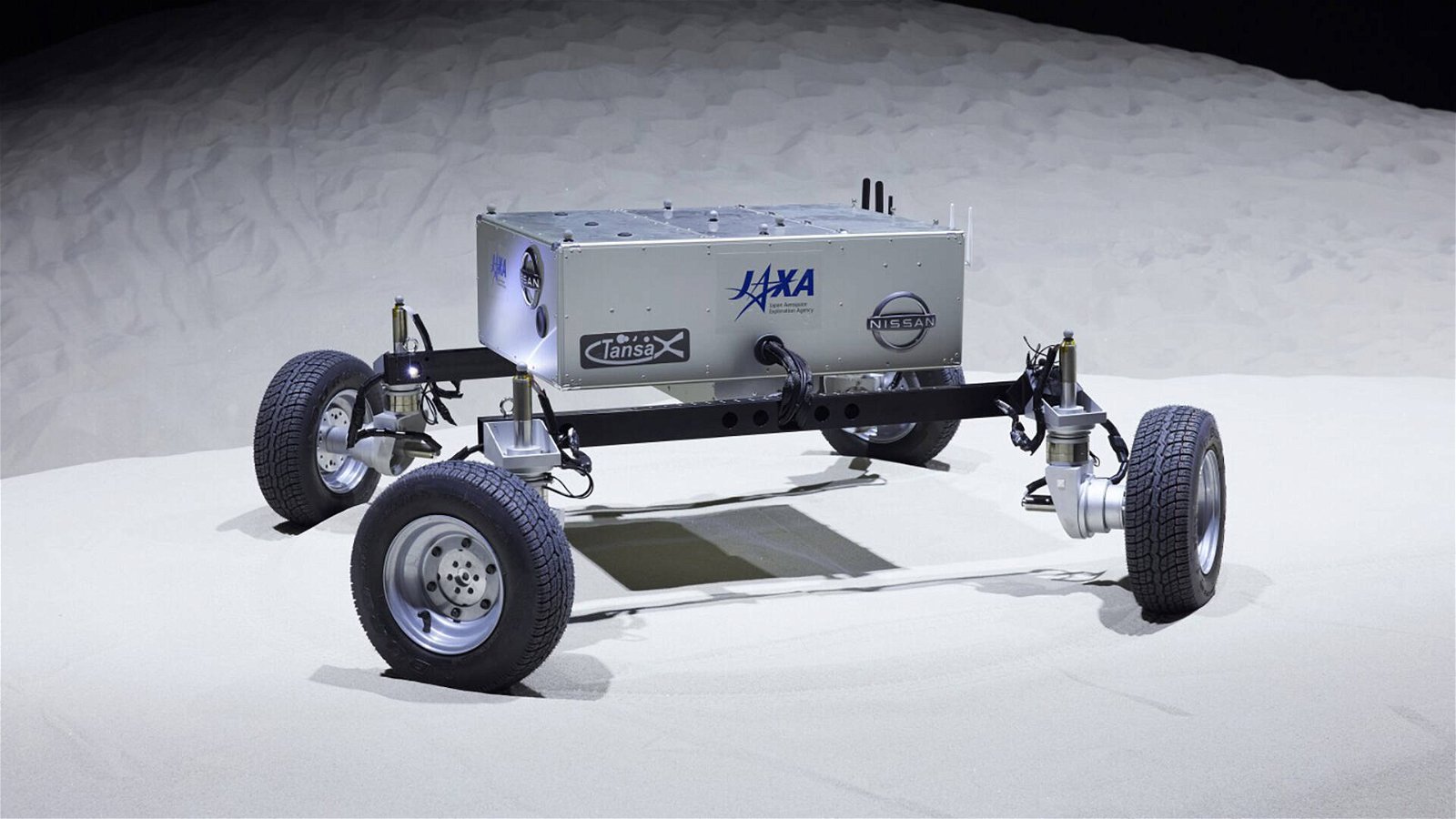 Immagine di Nissan testa il rover lunare giapponese