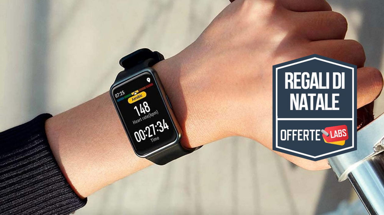 Immagine di Huawei Watch Fit: smartwatch completo di tutto, scontato del 39%!
