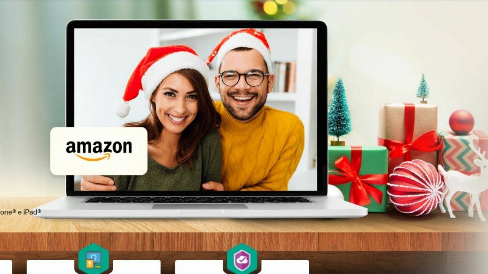 Immagine di Proteggi il tuo Natale con Kaspersky! 50% di sconto e buoni Amazon in regalo!