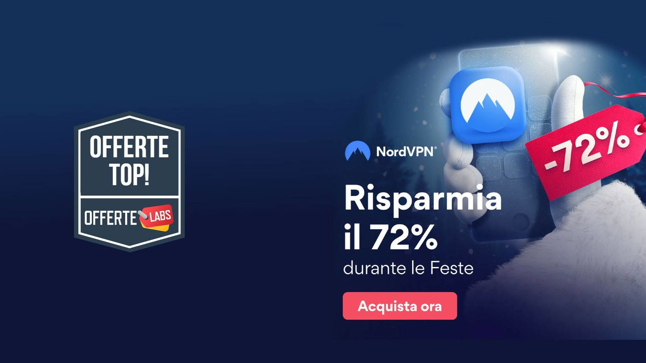 Immagine di Continuano i super sconti di NordVPN, 72% in meno con le offerte di Natale