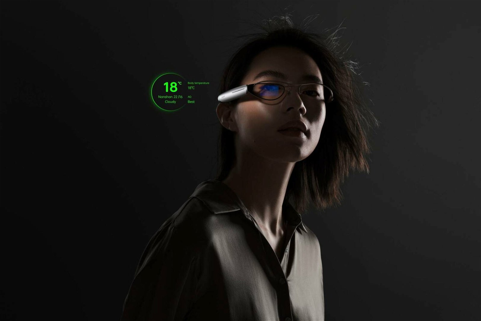 Immagine di Oppo Air Glass ufficiali: non si erano mai visti occhiali così