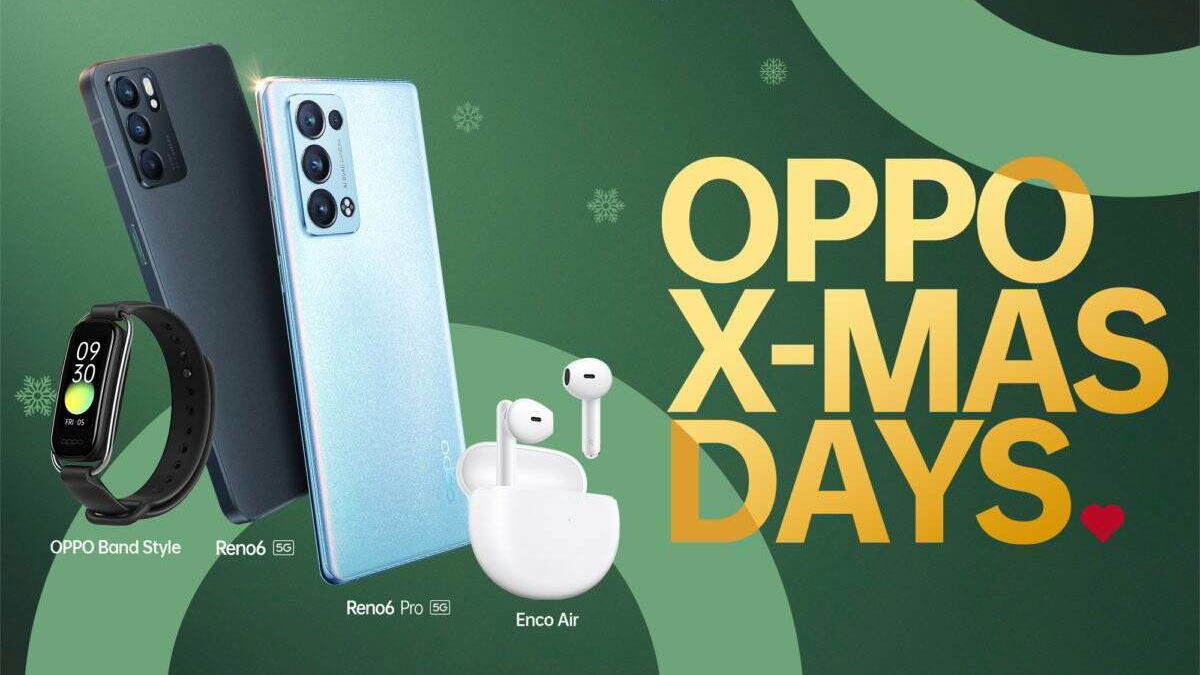 Immagine di Oppo X-Mas Days: offerte sulla Reno 6 Series e concorso a premi!