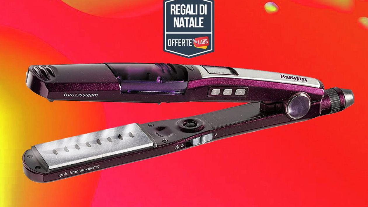 Immagine di Piastra per capelli a vapore BaByliss ad un prezzo assurdo su Amazon! Idea regalo perfetta!