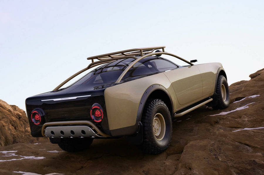 Immagine di Project Maybach, il concept elettrico di Mercedes per l'off-road di lusso