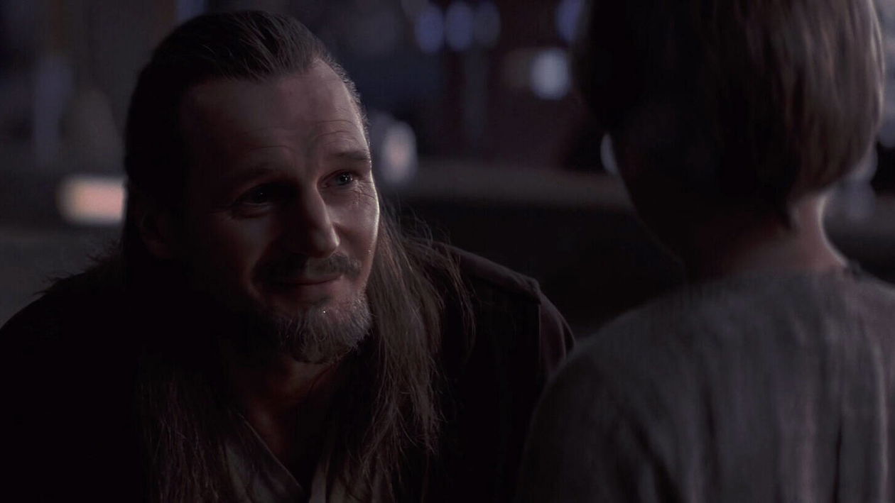 Immagine di Star Wars: Maestro e Apprendista, ritratto di Qui-Gon Jinn