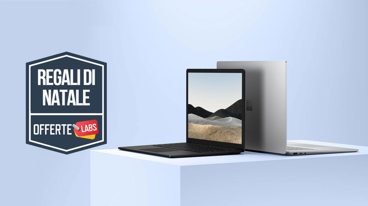 Immagine di Surface Laptop 4: splendido e potente, in sconto di 300€ su Amazon!