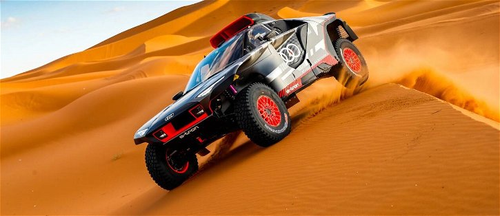 Immagine di Audi, come ti corro la Dakar con la RS Q E-Tron elettrica