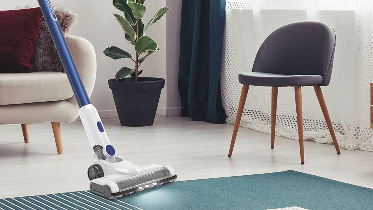 Immagine di Questa scopa elettrica senza fili Candy è pratica e potente, e la paghi meno di 90€ su Amazon!