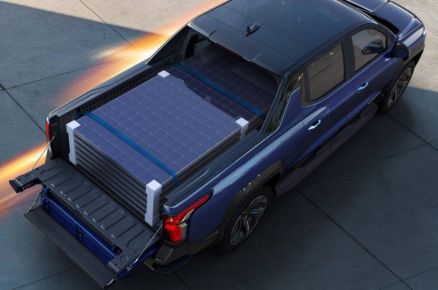 Immagine di Chevrolet Silverado, il pickup elettrico con batteria da 200 kWh