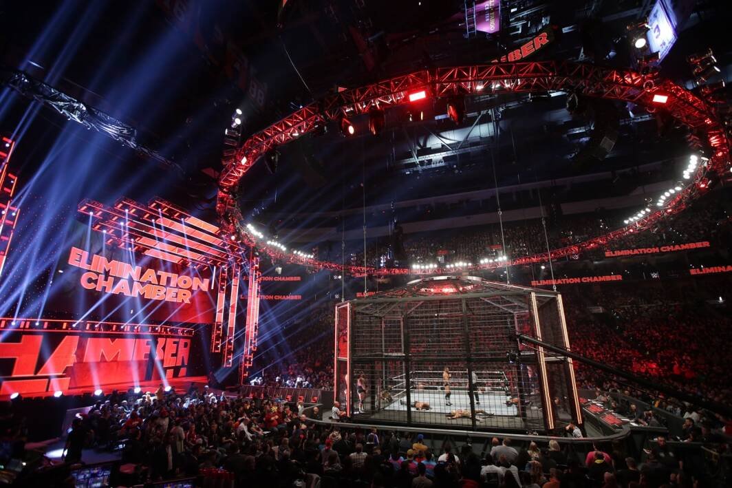 Immagine di Elimination Chamber: il nuovo evento della WWE si terrà a Jeddah