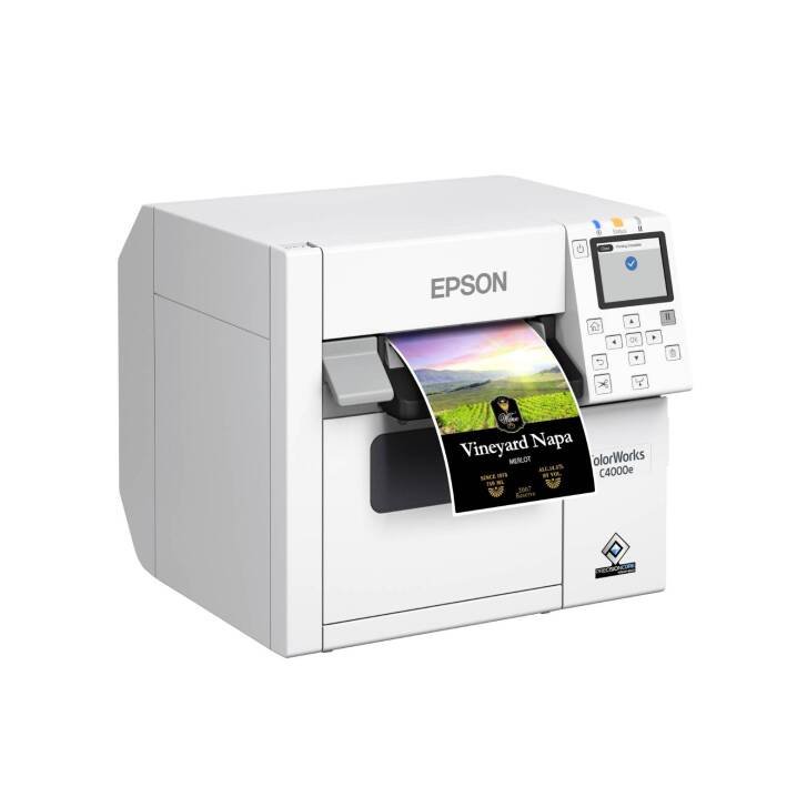 Immagine di Epson annuncia ColorWorks C4000e, due nuove stampanti per etichette a colori