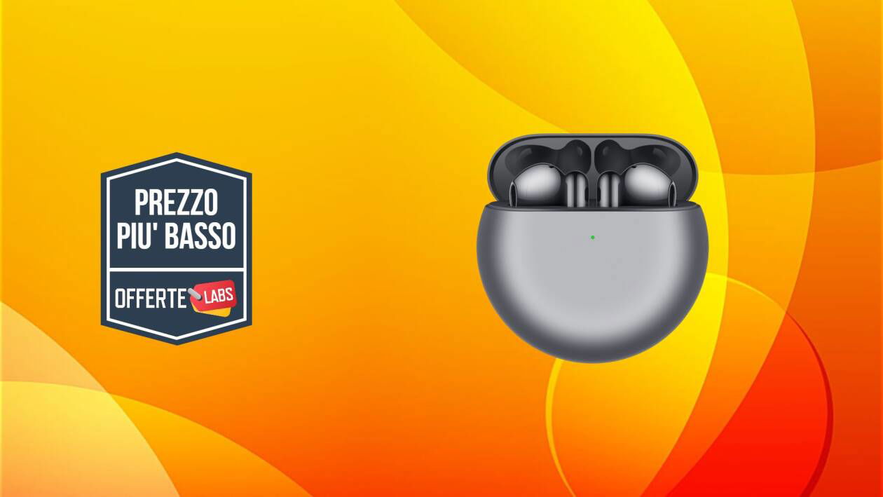Immagine di Auricolari Freebuds 4 al prezzo più basso di sempre nelle offerte del nuovo anno di Huawei!