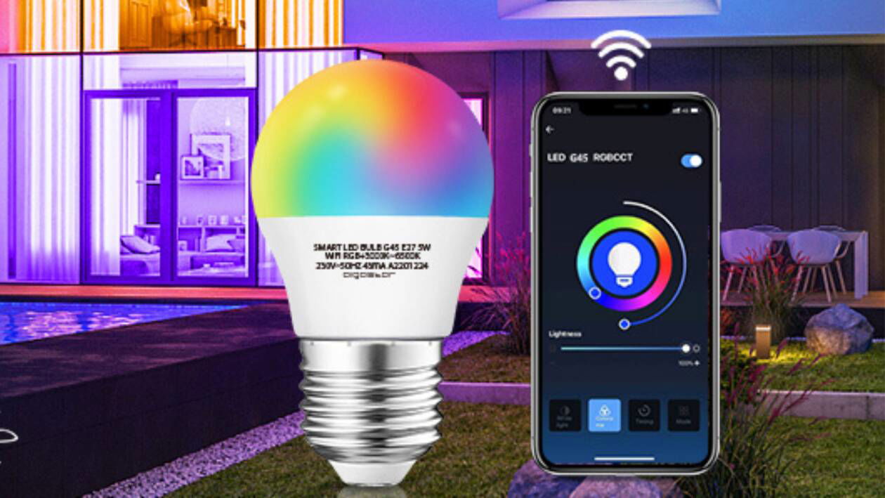 Immagine di Affare Amazon: set di 5 lampadine smart Aigostar a meno di 17€! Le paghi meno di 4€ l'una!