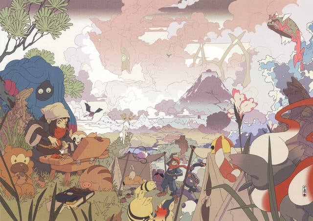 Immagine di Leggende Pokémon Arceus e la meravigliosa stampa di LRNZ: al via l'asta di beneficenza su eBay!