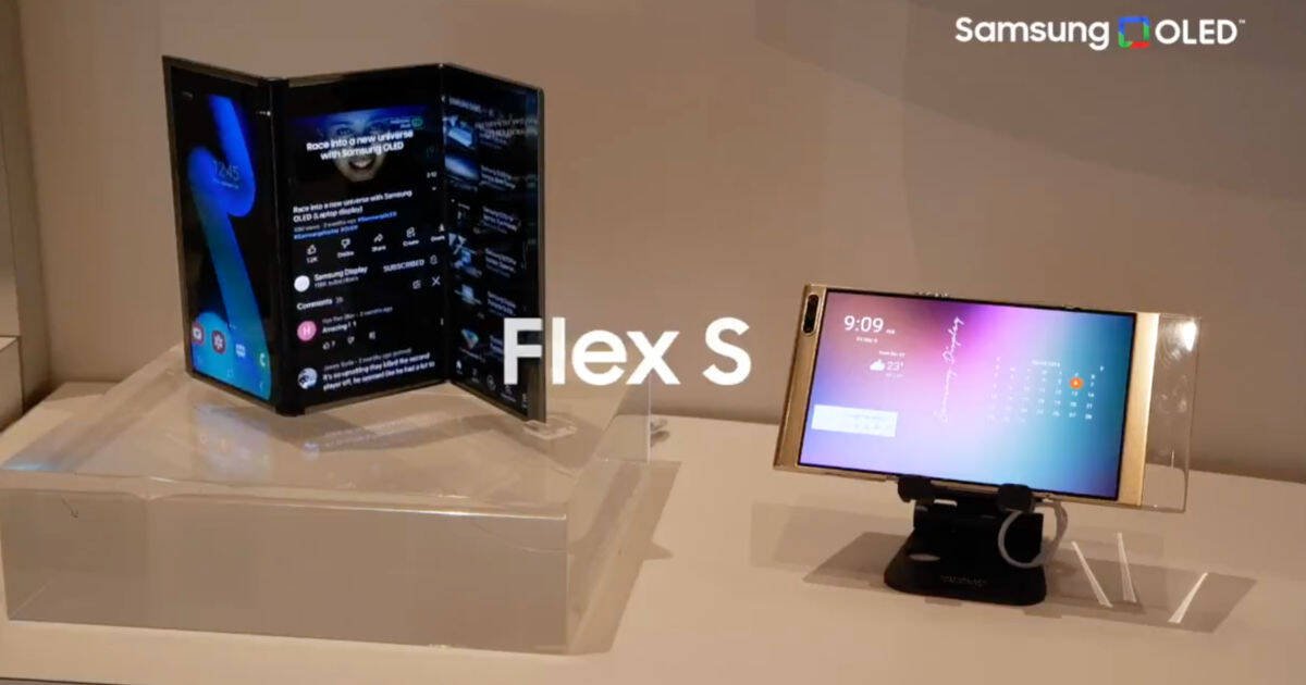 Immagine di Samsung, presentati al CES gli smartphone pieghevoli del futuro?