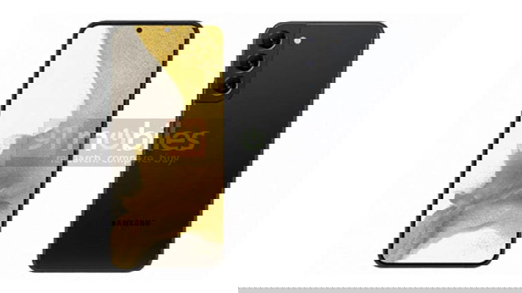 Immagine di Samsung Galaxy S22+, nuovi render ne confermano nuovamente il design